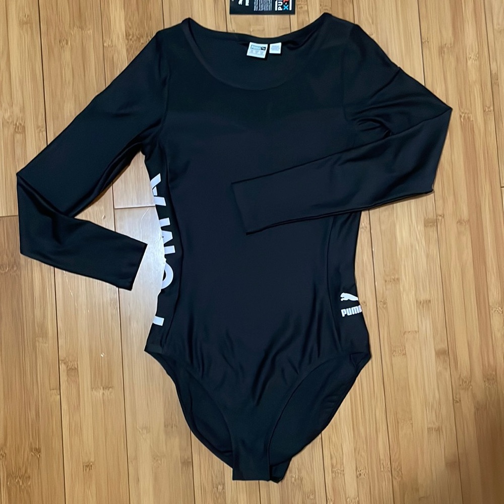 Puma long sleeve bodysuit size small